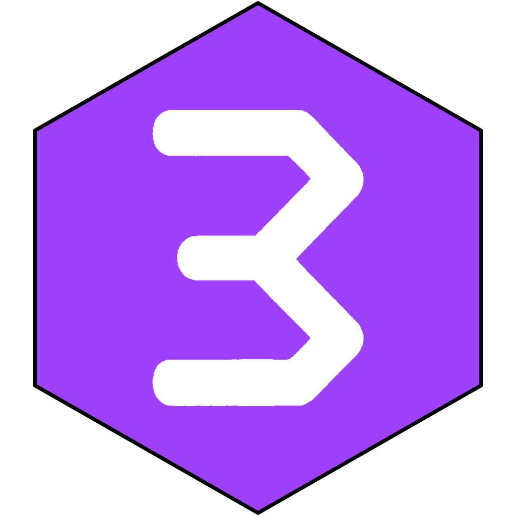 Threes Language Logo